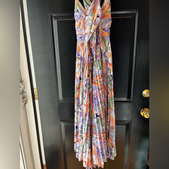 ASTR Blythe Tie-back Midi Dress - Size M - Picture 6 of 6